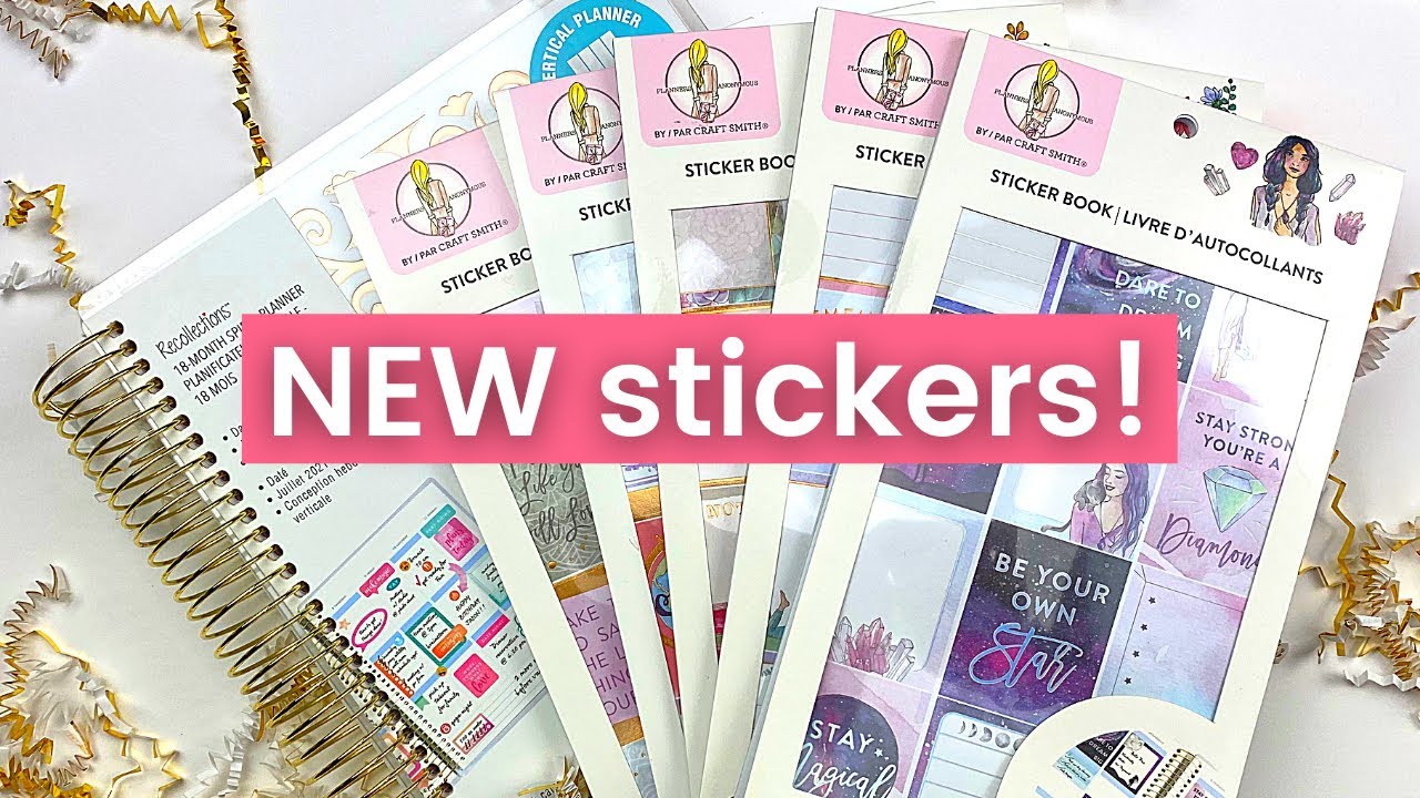 Planners Anonymous x Craft Smith sticker books at Michael's | Flip Through!