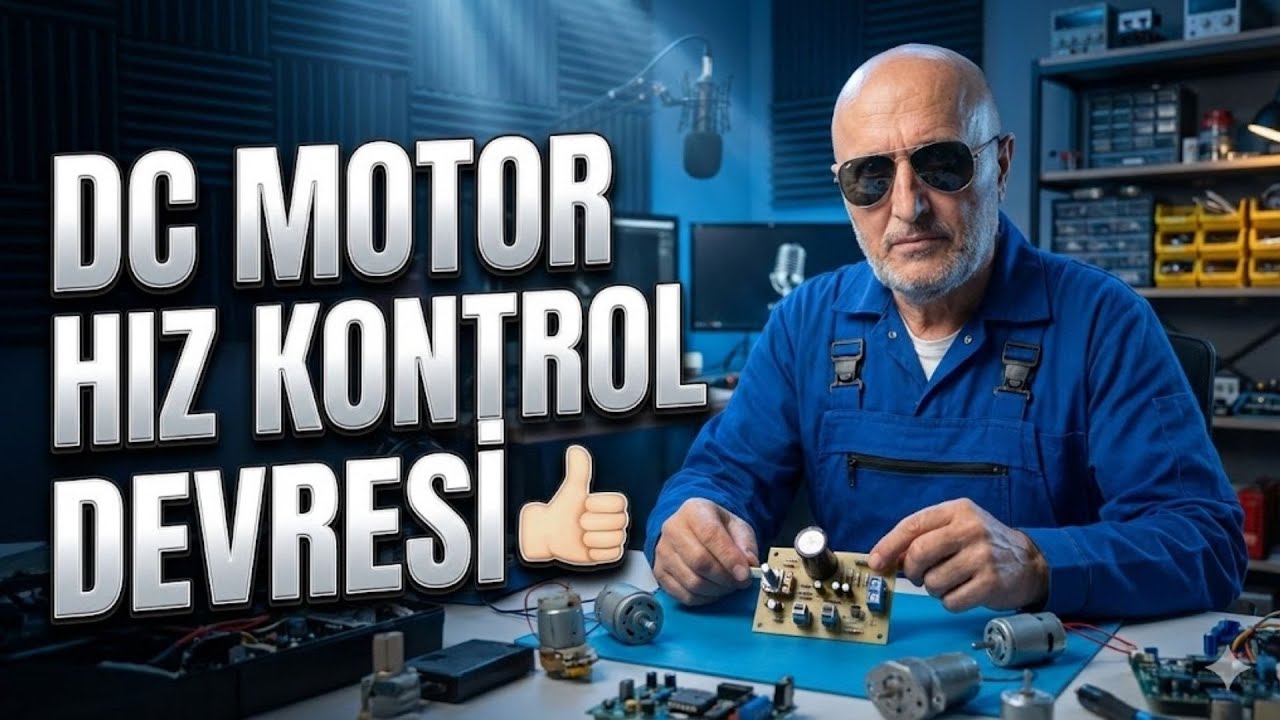Dünyanın En Kolay Motor Hız Devresi | Motor Devir Devresi Nasıl Yapılır?