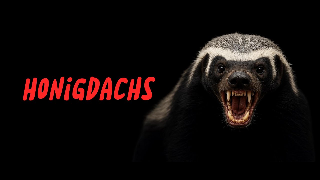 HONIGDACHS &ndash; Ausbrecher, Vielfra&szlig; und die gr&ouml;&szlig;te ANGST der Raubtiere!