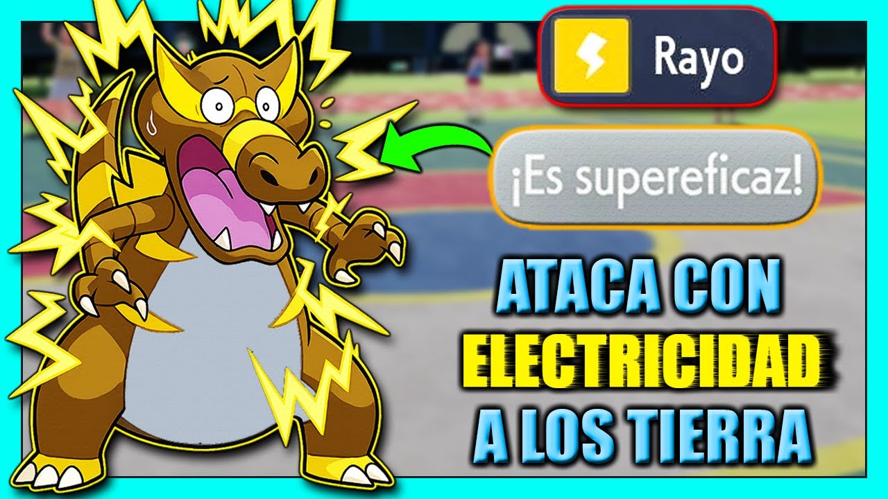 USO MOVIMIENTOS ELÉCTRICOS para DEBILITAR a POKÉMON TIPO TIERRA SORPRENDIENDO a PROS con ESTA LOCURA