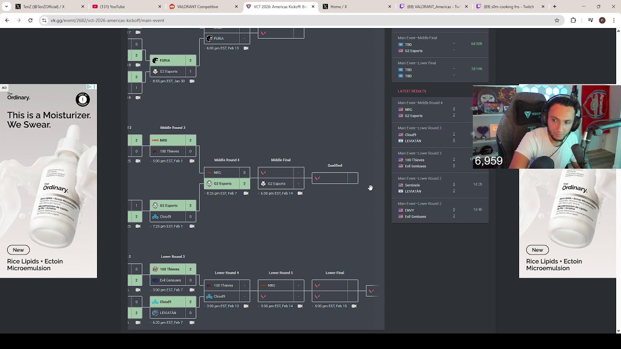 FNS | 100T vs EG - VCT Americas Kickoff #VCTWatchparty !INZONE