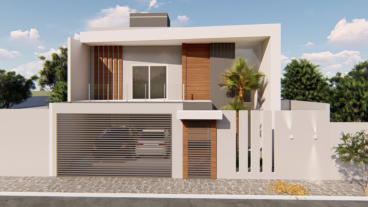 PLANTA 35 - (LINK DA PLANTA NA DESCRIÇÃO) Projeto de Sobrado em terreno 12x25 com 238m2