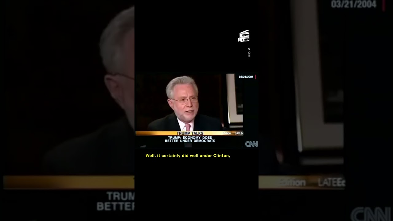 Donald Trump in 2004: Democrats Are Better for U.S. Economy