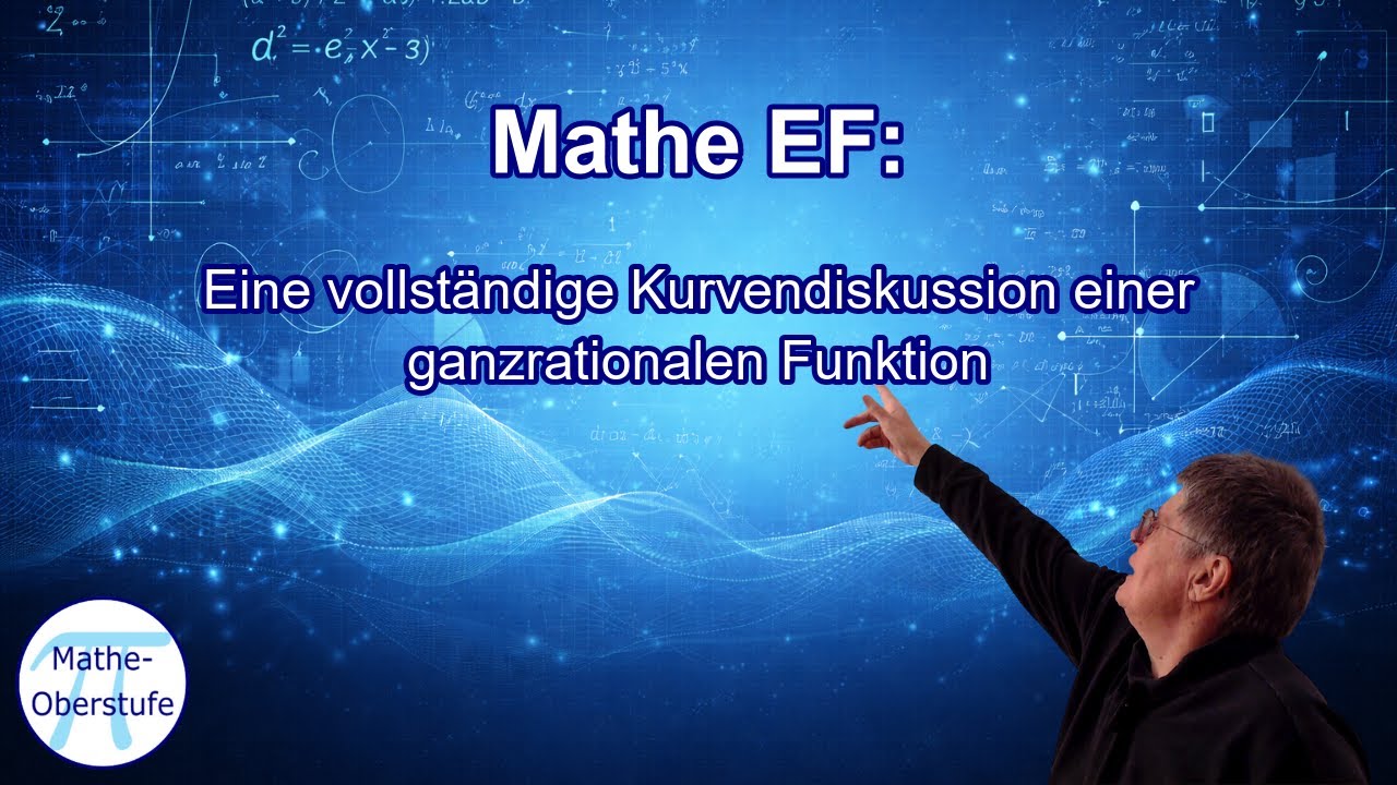 Mathe EF: Eine vollständige Kurvendiskussion einer ganzrationalen Funktion