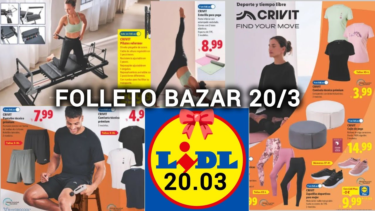 LIDL llegadas de Esta Semana Promoción 20.03 2026 ✨ Folleto Textil Bazar Cocina #lidlespaña #lidl