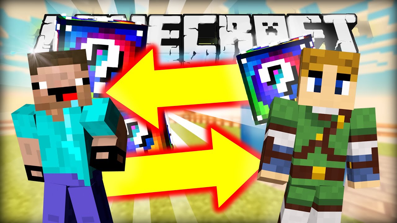 Minecraft LUCKY BLOCKS BATTLE - SACHEN TAUSCHEN SPECIAL!