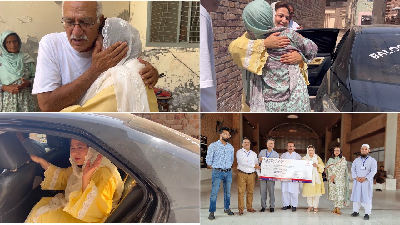 Abu Jee ko kaha Allah hafiz || Indus hospital ko charity donate ke @PulwashaCooksofficial