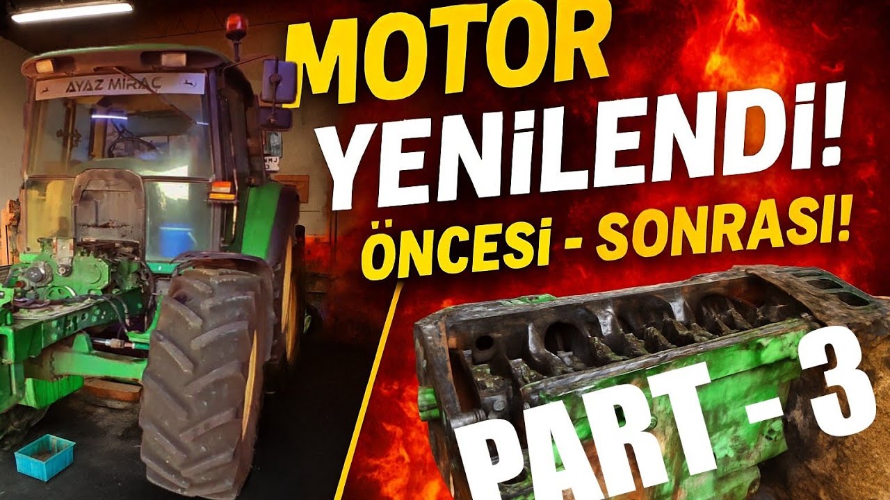 John Deere 6320 Rektefiye ve Modifiye (PART 3) - (Toplama ve Boya İşleri)
