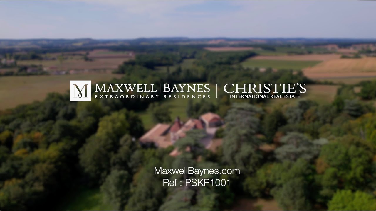 SOLD! Château with lake, swimming pool & tennis court near Monflanquin, Lot-et Garonne PSKP1001