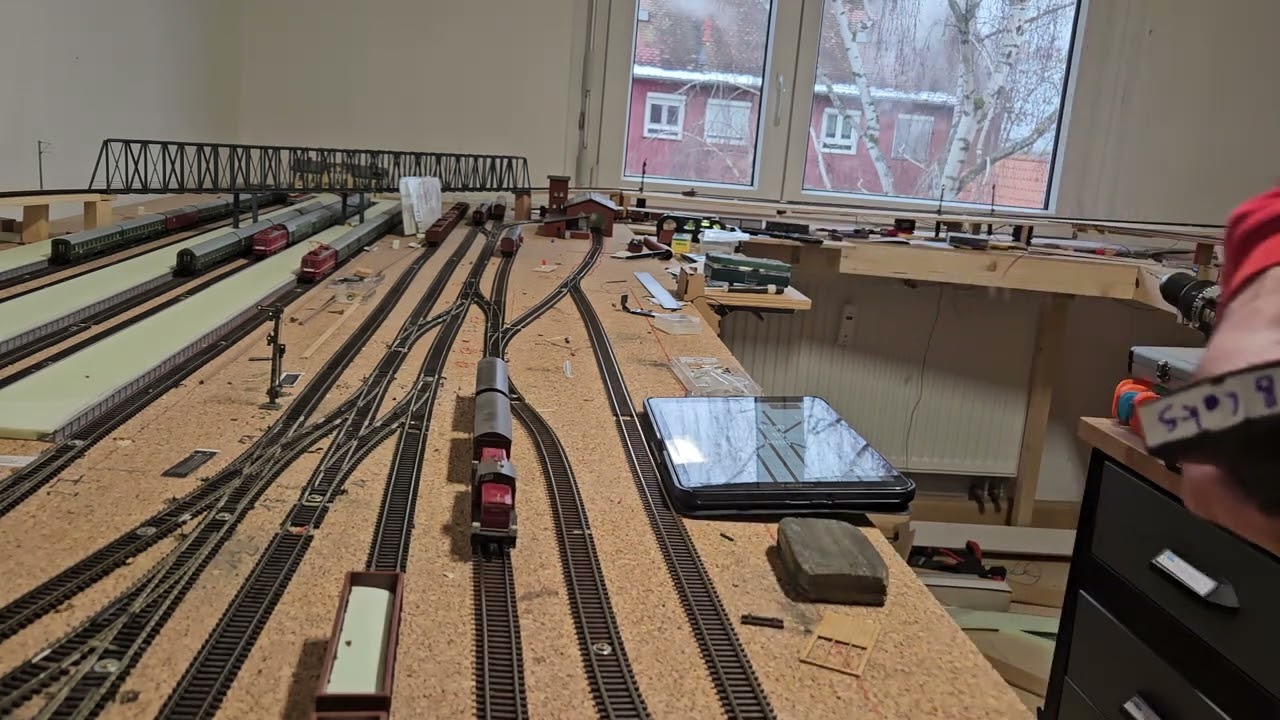 Ein Fahrvideo im neuen Rangierbereich .