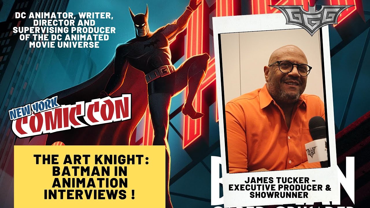 The Art Knight: Batman in Animation: James Tucker DC Animated Universe - New York Comic Con 2025