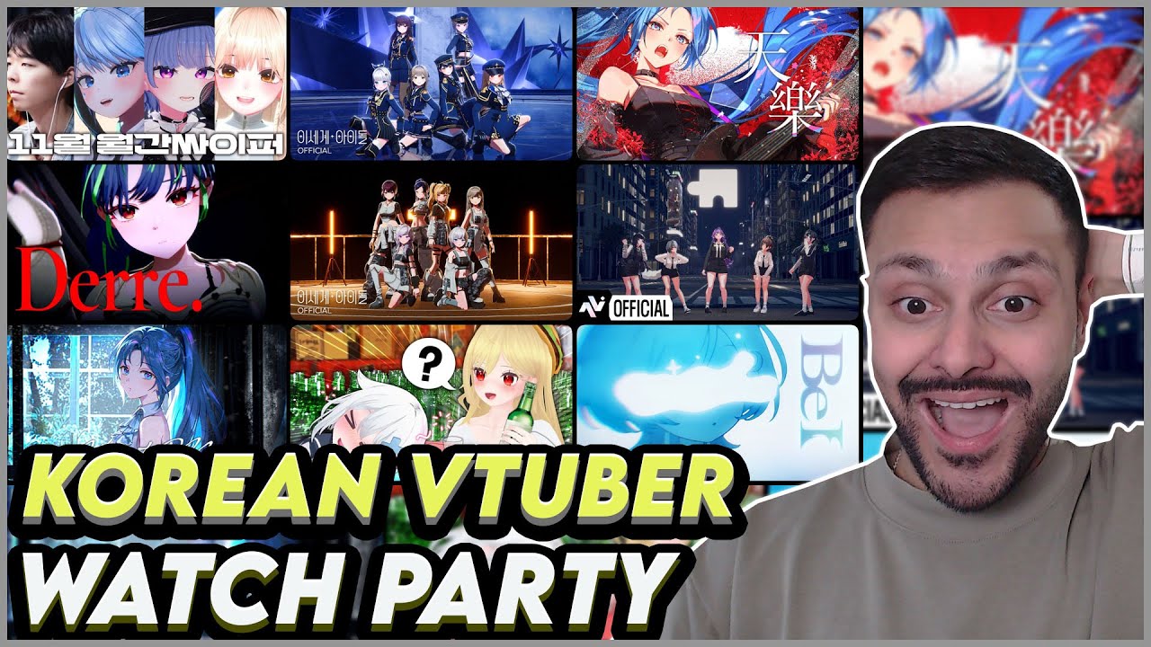 Korean VTuber Watch Party #18 ( Hebi, Isegye Idol, IVNIT, Plan.B and more! )