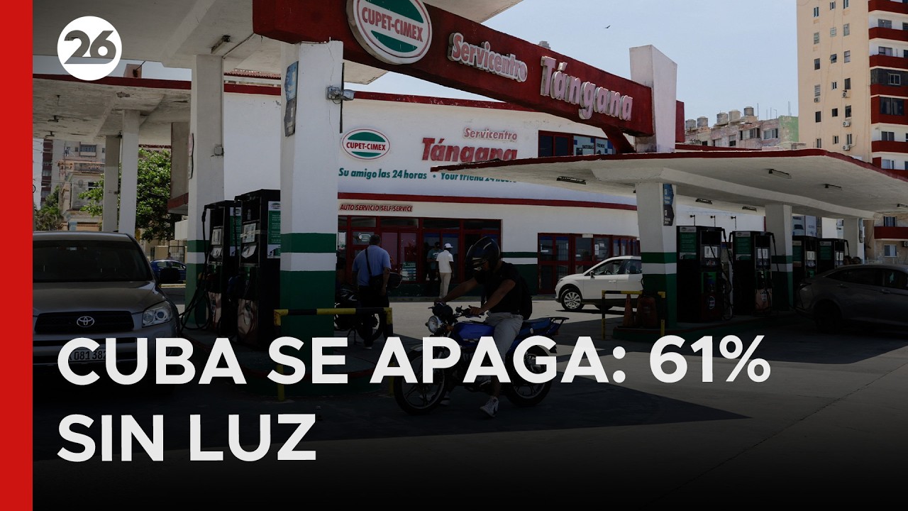 🇨🇺 OTRA JORNADA DE APAGONES | El 61% de Cuba se encuentra sin energ&iacute;a el&eacute;ctrica