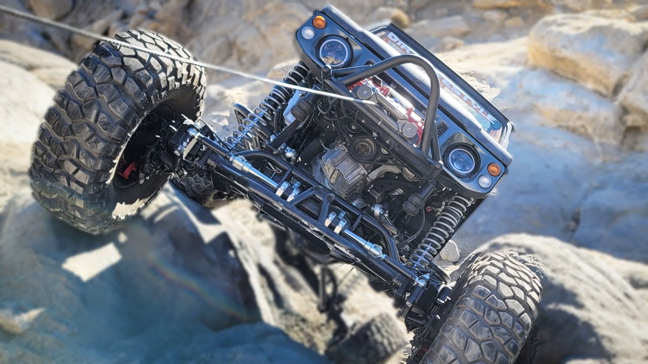 Runaway Winch! Ultimate Suzuki Samurai, эпизод 16. Заезд с обкаткой.