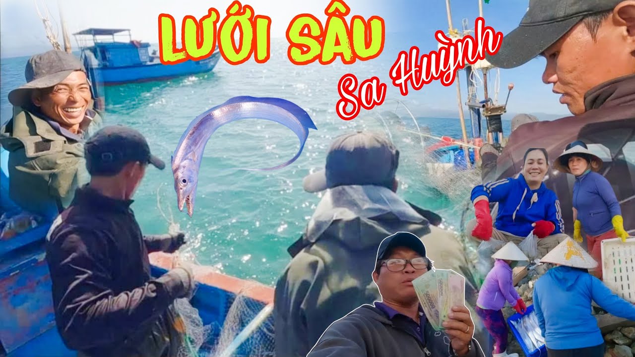 Lưới Sâu Sa Huỳnh_Trúng Mùa Cá HỐ Ngư Dân Chạy Chợ Kiếm Tiền TRIỆU Mỗi Ngày