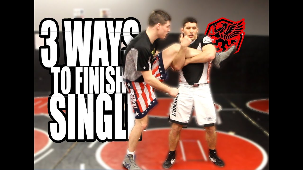 3 Ways To Finish A Single Leg Takedown