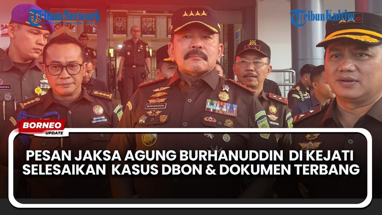 Pesan Jaksa Agung Saat Lakukan Kunjungan Kerja ke Kalimantan Timur