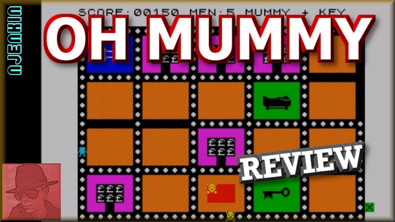 Oh Mummy - on the ZX Spectrum 48K !! with Commentary