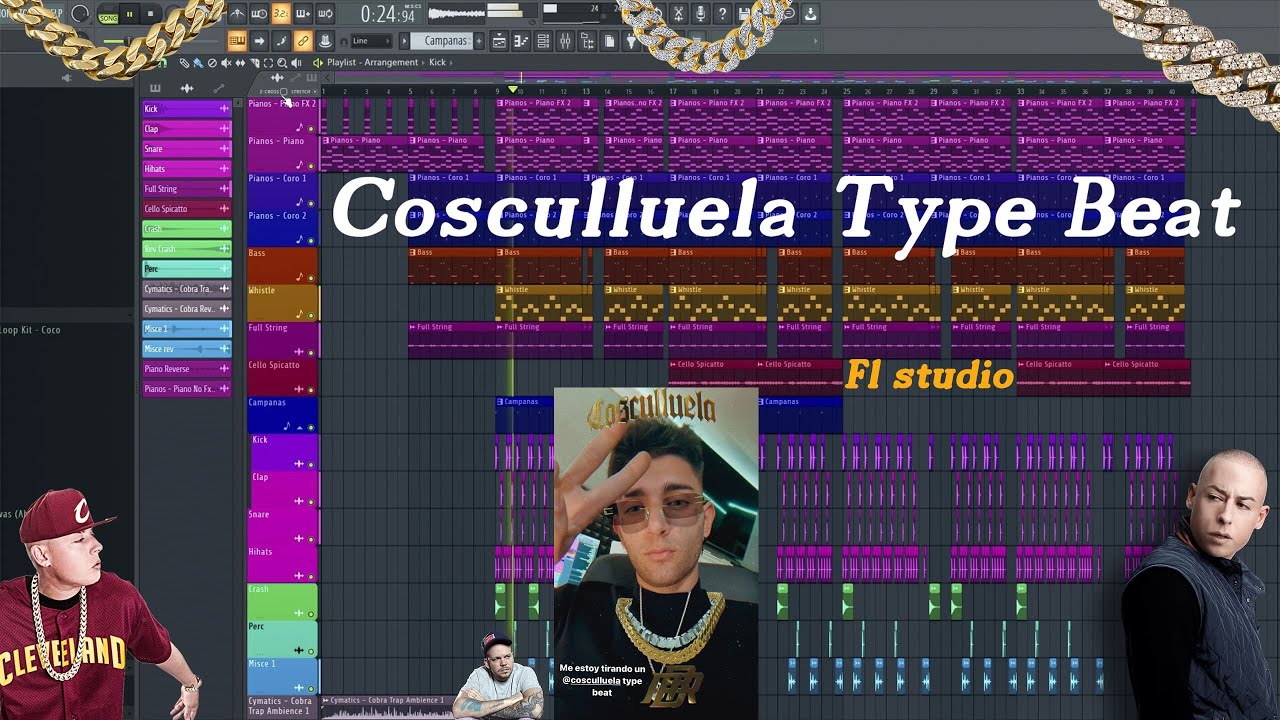 Hice un BEAT para COSCULLUELA en FL STUDIO