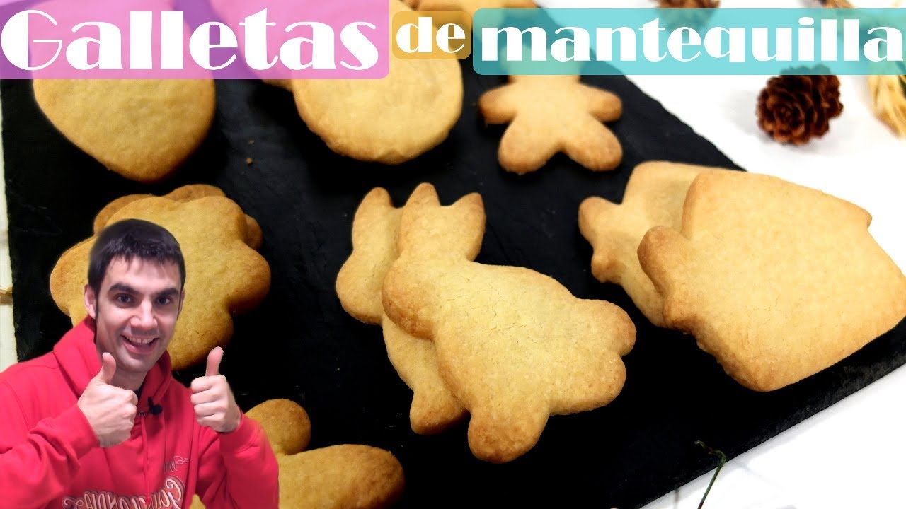 GALLETA de MANTEQUILLA 😍🍪😋, galletas Danesas o pastas de té Receta # 452