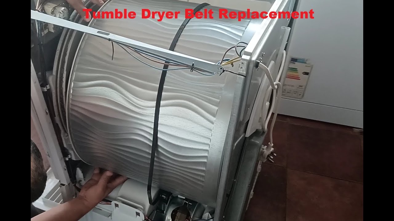Как заменить ремень конденсаторной сушильной машины в Hotpoint, Indesit или Creda