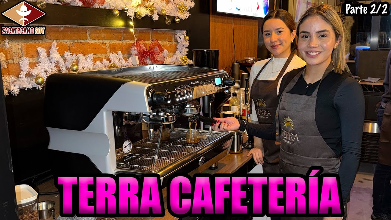MI PAPÁ CREYÓ EN ESTE PROYECTO hoy nace esta cafetería TERRA