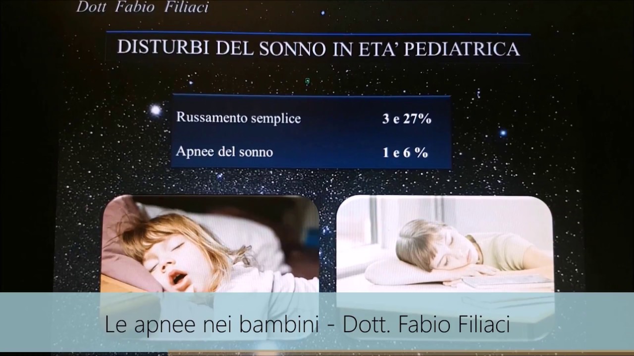 5 Disturbi del sonno: Le apnee notturne nei bambini