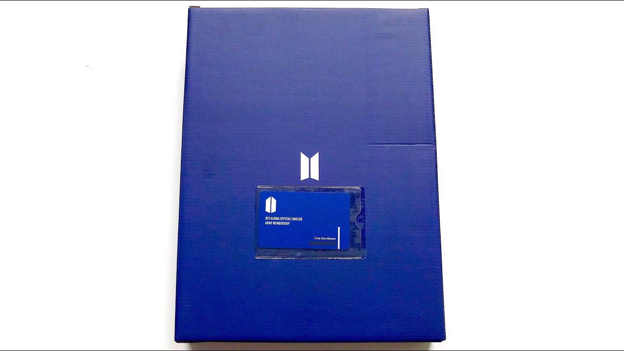 [ASMR] Unboxing BTS 방탄소년단 Official Fanclub ARMY Membership Kit 2021