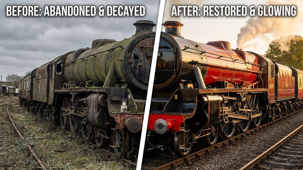 Unbelievable Restoration of an Old Train Engine — Rust to Running Beast! Deep research stories