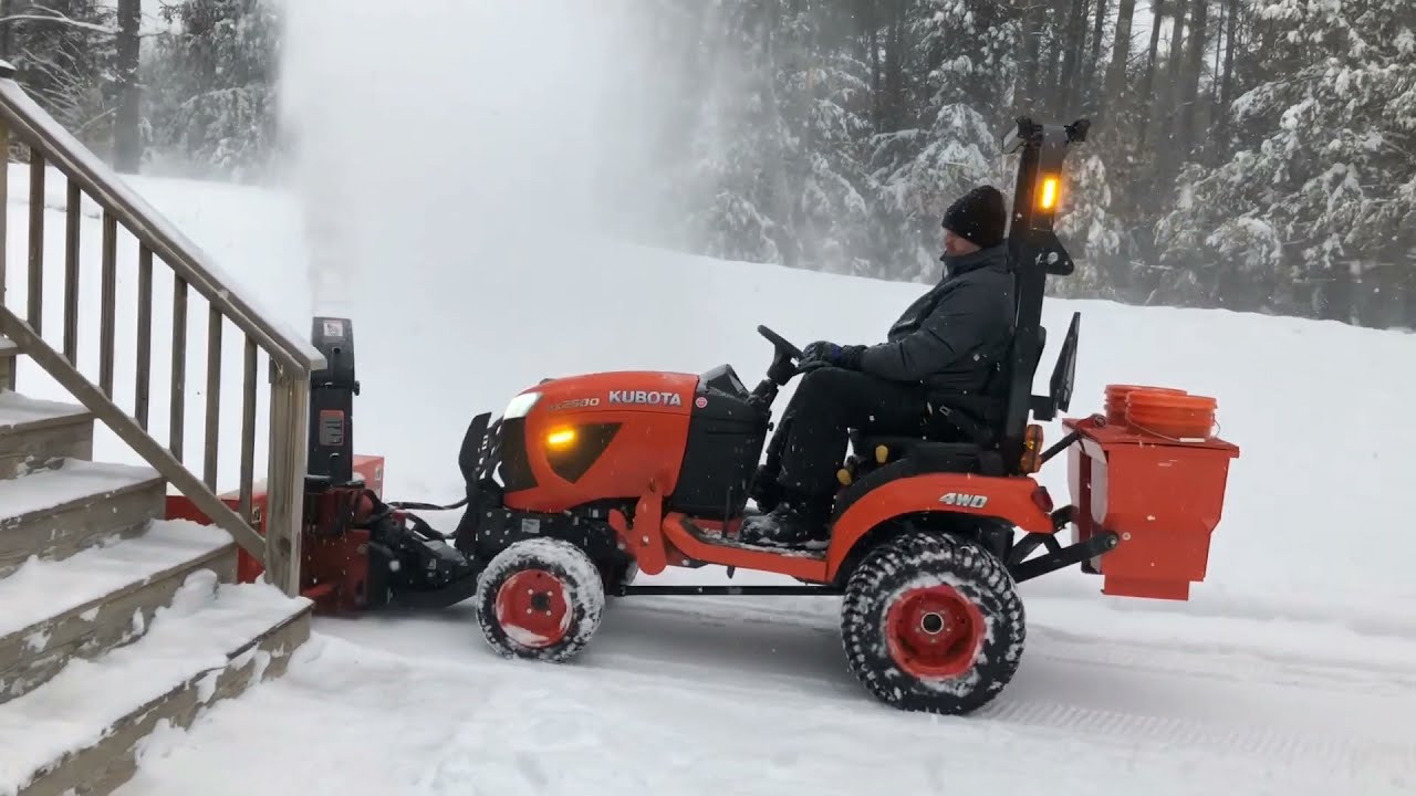 BX2680 Snow Blowing 9