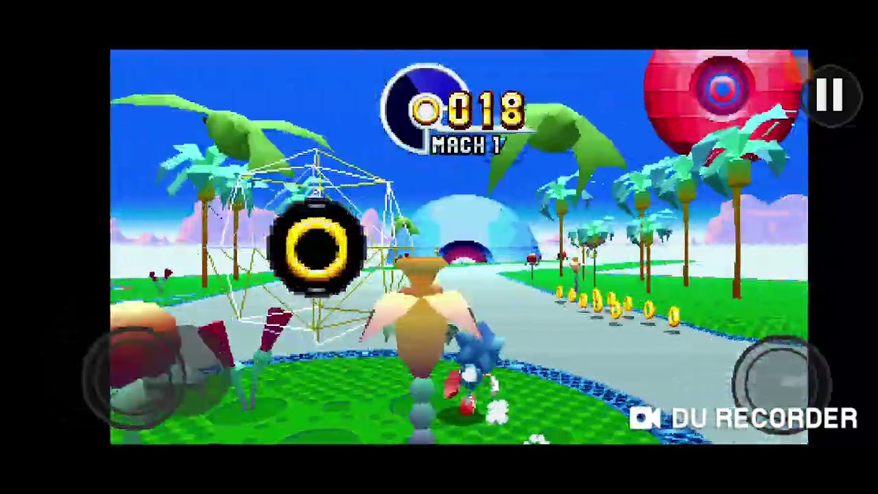 Jogando Sonic