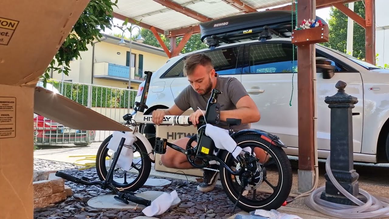 Umboxing HITWAY BK35 e-bike 🚲 