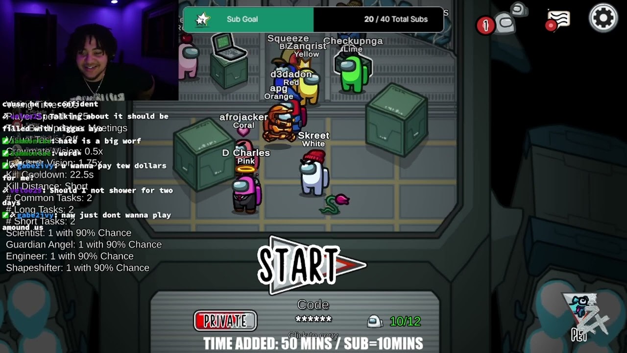 IM NEVER playing among us with viewers
