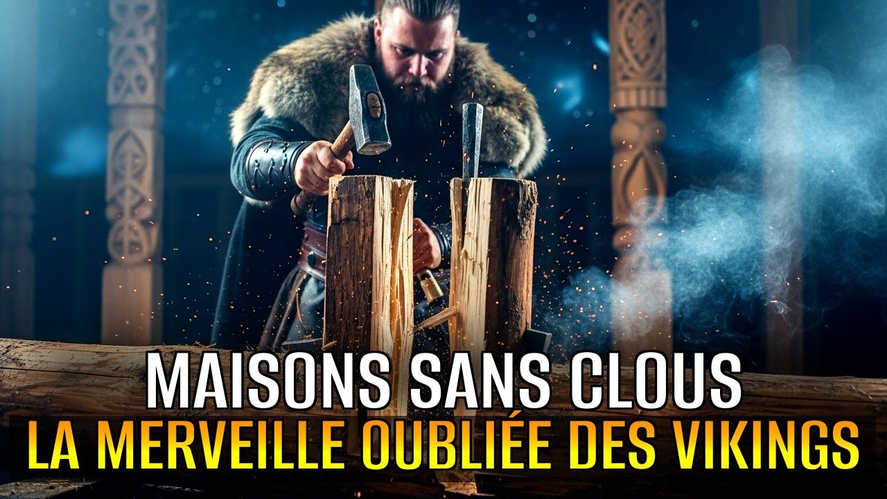 Comment les Vikings construisaient des maisons pour 300 ans SANS un seul clou!
