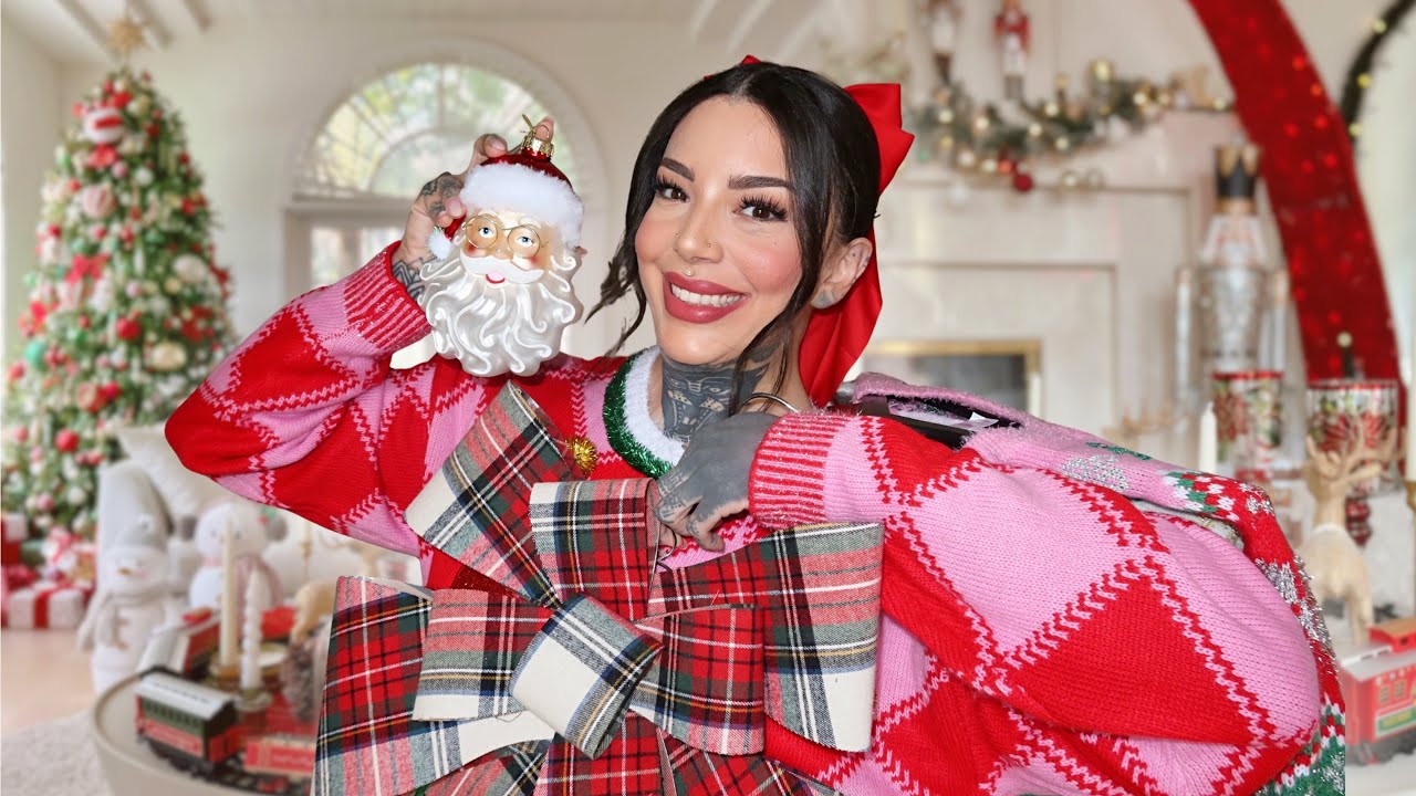 JE TRANSFORME MA MAISON EN FILM DE NOËL AMÉRICAIN (shopping, haul & déco au usa)