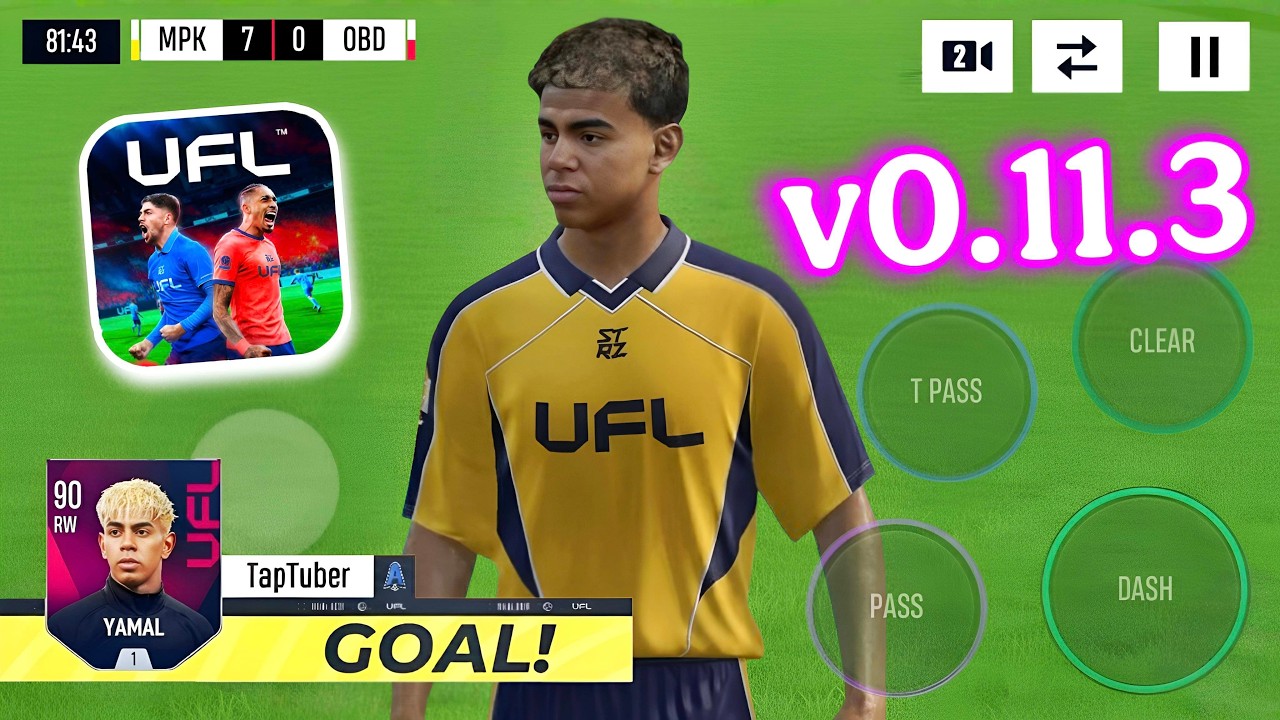 UFL MOBILE 2026 NEW UPDATE v0.11.3 [ BETA ] UFL SOCCER 26 GAMEPLAY