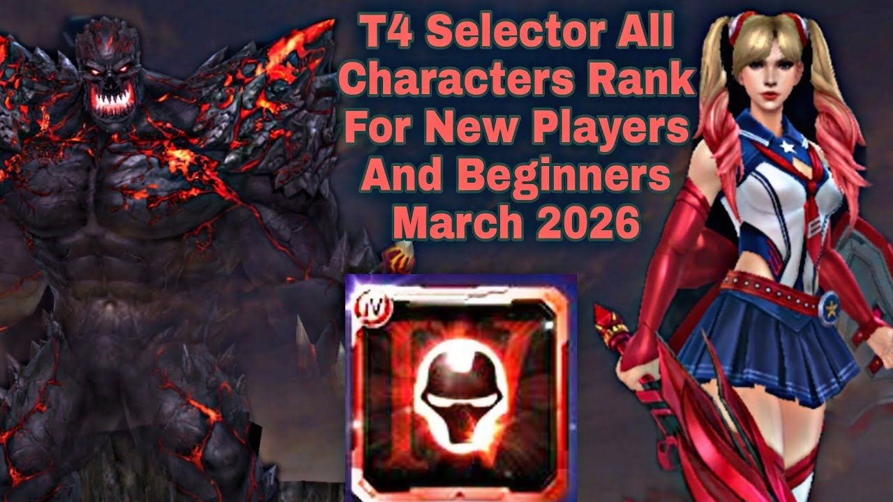 T4 Selector: Рейтинг всех персонажей для новых игроков и новичков, март 2026 г. - Marvel Future F...