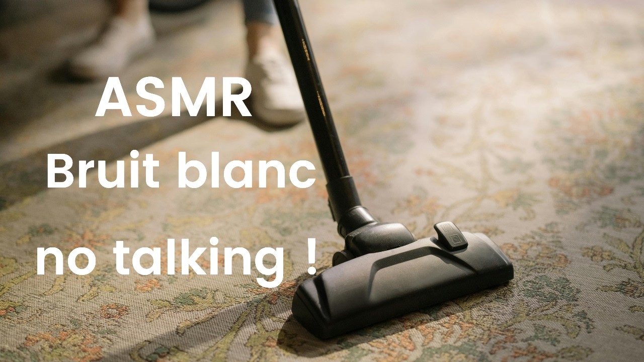 🌪️ Vacuum Cleaner Noise 🛌🎵 💤 ASMR No Talking-  2h