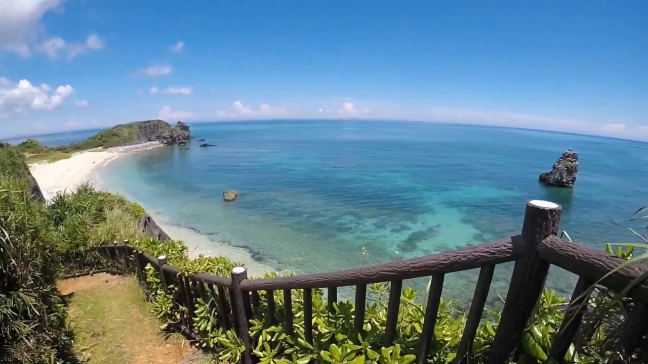 Okinawa visiting Okuma Beach