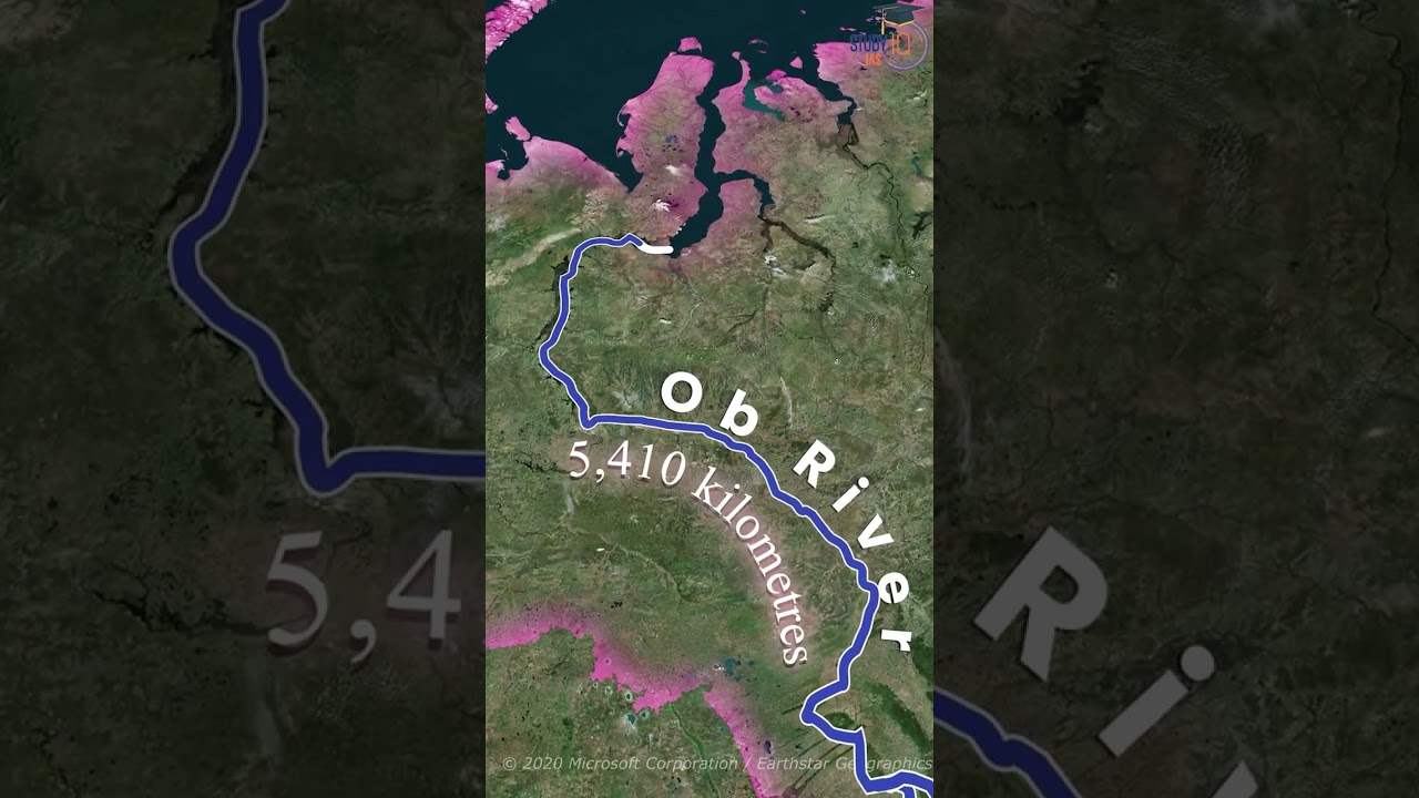 Siberian Rivers : Ob vs Yenisey vs Lena #UPSC #IAS #CSE #IPS