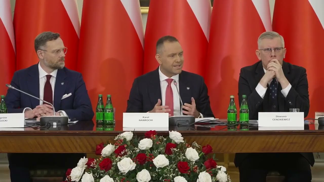 PREZYDENT NAWROCKI NA RBN PRZEJECHAŁ SIĘ PO RZĄDZIE WS. SAFE, RADY POKOJU i CZARZASTEGO