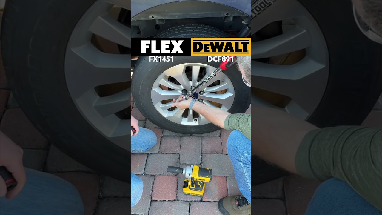 Ударный гайковерт Flex против ударного гайковерта DeWalt | 1 на 1