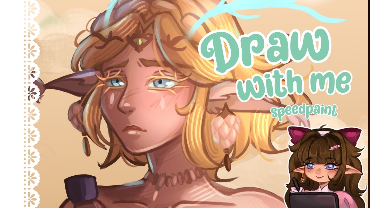 Draw w/ me ✧ Dragon Zelda | Clip Studio Paint | Speedpaint