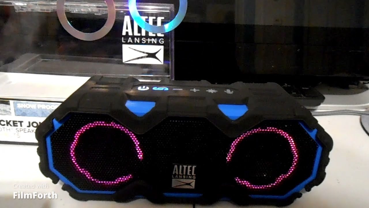 Altec Lansing mini Lifejacket Jolt Bluetooth speaker review