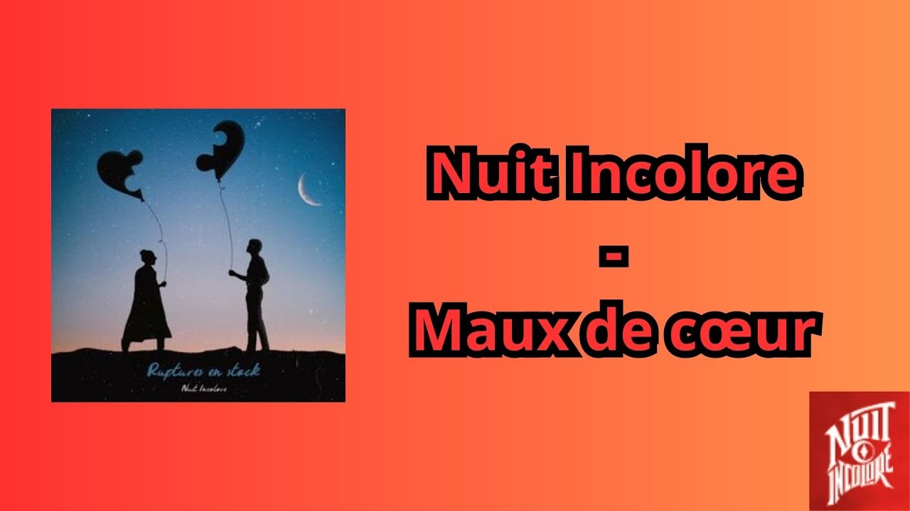 Maux de coeur - Nuit Incolore lyrics