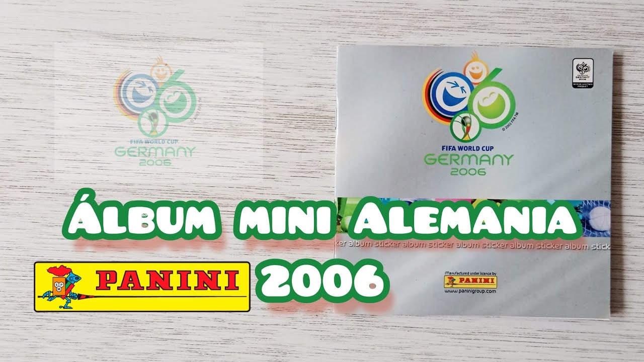 Álbum PANINI - Mini Alemania 2006