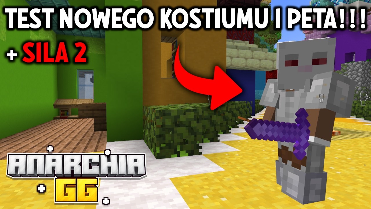 🥷Te Combo Jest Najlepsze do Uciekania Na Tym Lifesteal SMP (anarchia.gg)