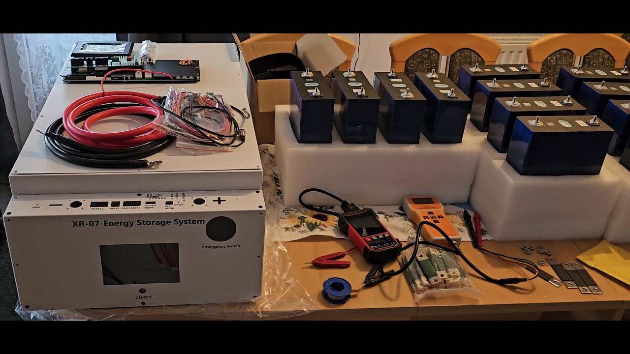 304 Ah 15.5 kWh 48V PV Batteriespeicher selber bauen (unter 1600 Euro, März 2024).