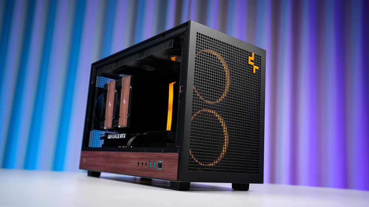 Nature Meets Performance: DeepCool CH260 WOOD PC Build 🪵✨