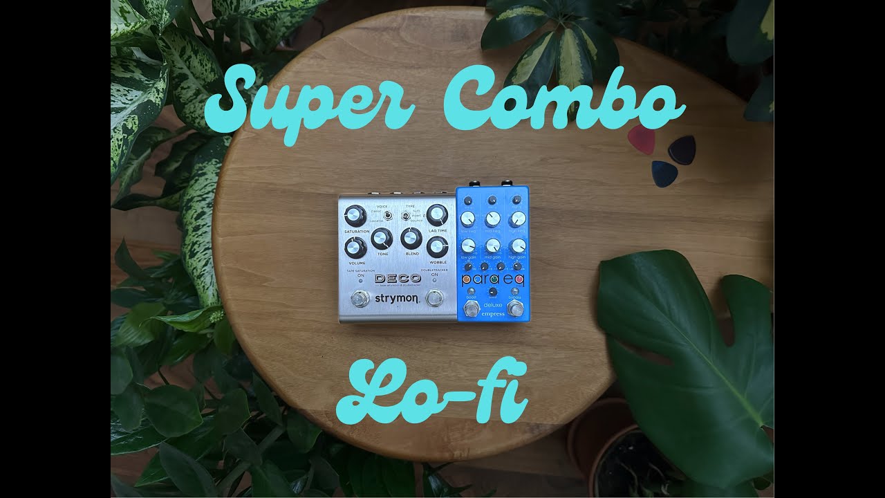 Strymon Deco V2 + Empress Para Eq Deluxe. Ultimate Lofi Sound Creation.